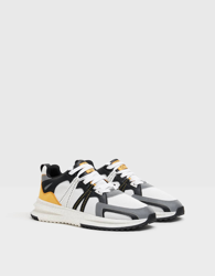 Bershka Deportivas Cintas Rejilla Hombre Hombre 39 Combinado precio