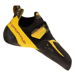 LA SPORTIVA Solution Comp, Zapatillas de Trekking Hombre, Black/Yellow, 46 EU en oferta