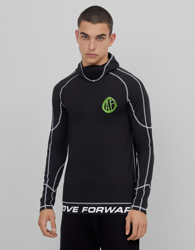 Bershka Camiseta Manga Larga Active Hombre S Negro precio