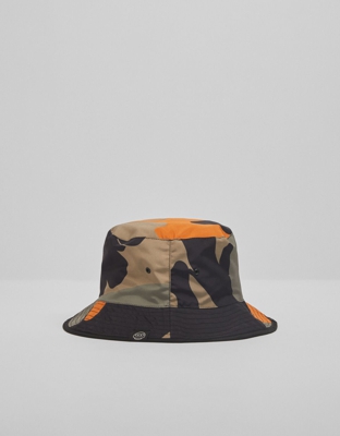 Bershka Sombrero Bucket Future-Ready Hombre Negro