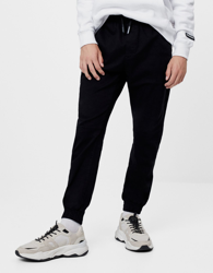 Bershka Pantalón Jogger Slim Hombre Xl Negro características