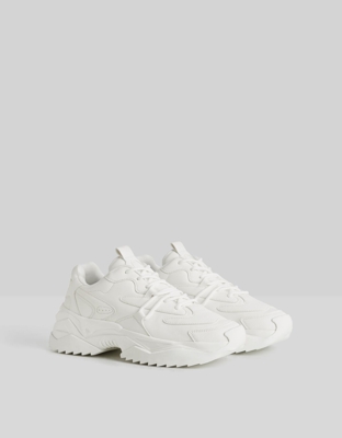 Bershka Deportivas Multipiezas Hombre Hombre 40 Blanco