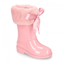 Botita Agua Niña Campera Charol Soft. 30 Rosa Maquillaje características