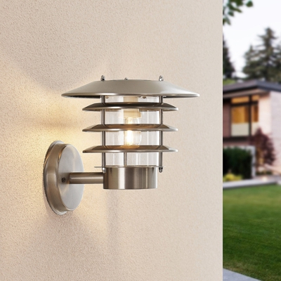 Lindby Dimara aplique LED para exterior solar