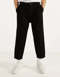 Bershka Jeans Balloon Fit Hombre 38 Negro precio