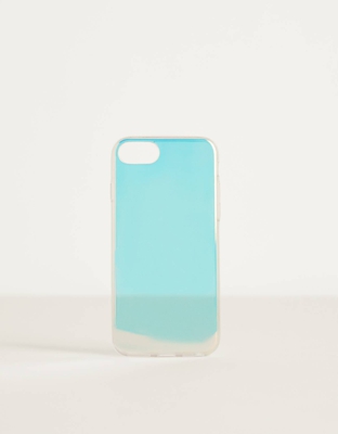 Bershka Carcasa Iridiscente Iphone 6/6S/7/8 Mujer Plata