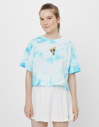 Bershka Camiseta Supernenas Mujer L Azul características