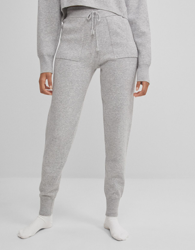 Bershka Pantalón Jogger Punto Mujer Xs Gris características