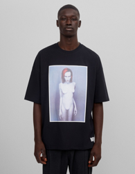 Bershka Camiseta Print Marilyn Manson Hombre L Negro precio