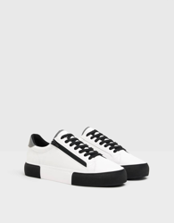 Bershka Zapatilla Combinada Cremallera Hombre. Hombre 39 Combinado precio