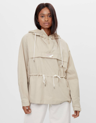 Bershka Cazadora Canguro Con Capucha Mujer L Crudo en oferta