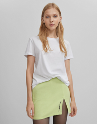 Bershka Falda Corta De Tubo Mujer L Lima precio