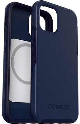 OtterBox Symmetry Plus Case (iPhone 12/iPhone 12 iPhone 12 Pro) Navy Captain Blue