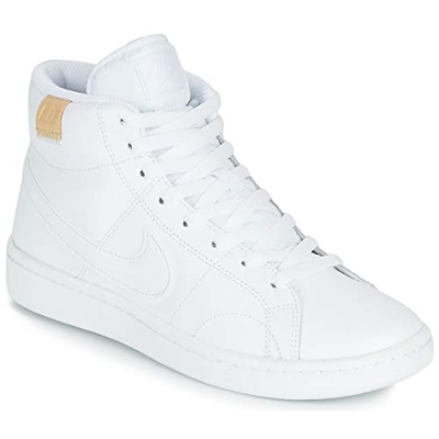 Nike Court Royale 2 Mid, Zapatos de Tenis Mujer, Blanco, 37.5 EU
