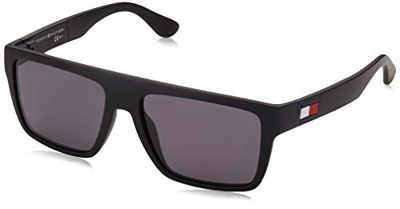 Tommy Hilfiger TH 1605/S gafas de sol, MTT NEGRO, 54 para Hombre