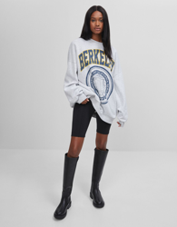 Bershka Pantalón Ciclista De Neopreno Mujer L Negro en oferta
