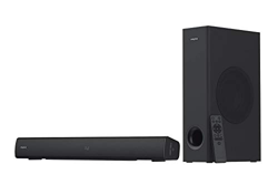 Barra de Sonido con subwoofer Creative Stage V2 2.1, Clear Dialog y Surround de Sound Blaster, Bluetooth 5.0, TV ARC, óptica, y Audio USB, Montaje en  características