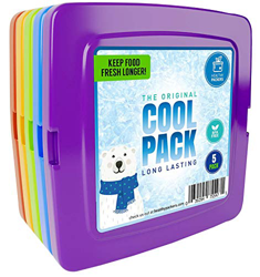 Healthy Packers [Nuevo Hieleras para Fiambrera - Bloques de Hielo para Enfriar Alimentos - Delgados y Duraderos, Ideales para Recipientes Térmicos y B en oferta