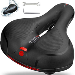 YUNFUN Sillín de Bicicleta, Asiento de Bicicleta Relleno con Espuma de Gel, Cojín cómodo para MTB/Bicicleta de Carretera/montaña/Urbana/Senderismo precio