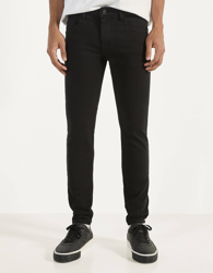 Bershka Pantalón Skinny Fit Hombre 40 Negro características
