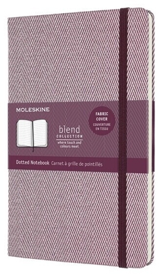 Moleskine Blend Large A5 Dotted purple