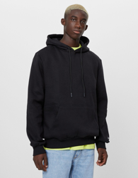 Bershka Sudadera Capucha Hombre L Negro características