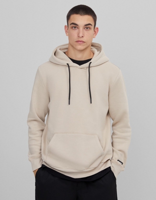 Bershka Sudadera Capucha Hombre S Arena