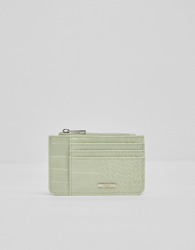 Bershka Tarjetero Efecto Piel Cocodrilo Mujer Verde precio