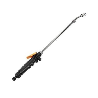 Jroyseter Pistola de Agua 2-en-1 pulverización Directa Modo Lavadora de Pistolas para fijación de mangueras de Agua Boquillas de Manguera de Agua para