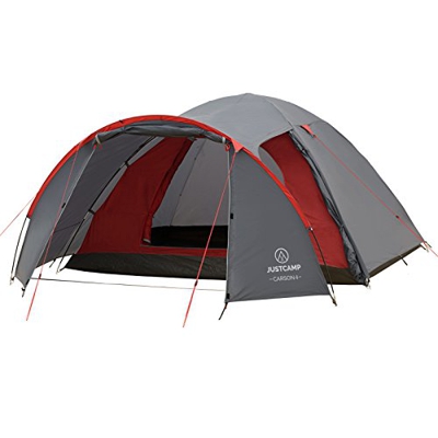 JUSTCAMP Carson 4 Tienda de Campaña 4 Personas (345 x 245 x 135 cm)