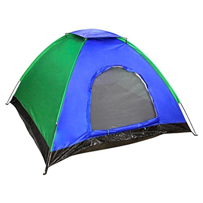 Aktive - Tienda Camping para 4 personas con protección UVA y medidas 200 x 200 x 135 cm (52739)