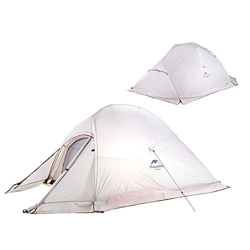 Naturehike Cloud-up 2 Tienda de Campaña Ultraligera para 2 Personas - Tienda Impermeable de Doble Capa para Trekking, 4 Estaciones(Gris con Dobladillo precio