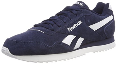 Reebok Royal Glide Rpl, Zapatillas de Trail Running para Hombre, Azul (Collegiate Navy/White Collegiate Navy/White), 46 EU