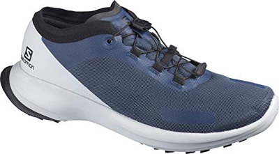 Salomon Sense Feel, Zapatillas de Trail Running Hombre, Color: Azul (Dark Denim/Pearl Blue/Black), 46 EU