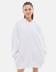 Bershka Sudadera Oversize Con Capucha Mujer L Crudo precio