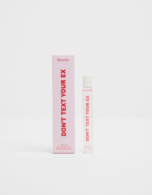 Bershka Eau De Toilette Roll-On Don´t Text Your Ex 10ml Mujer Rosa
