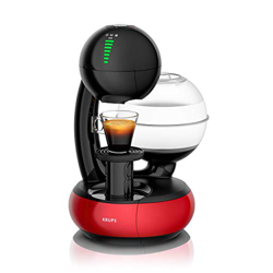 Krups - Cafetera de cápsulas Nescafé Dolce Gusto Esperta (1500 W, capacidad del depósito de agua: 1,4 l. Presión de la bomba: 15 bares) blanco/rojo en oferta