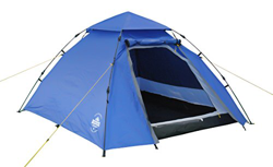 Lumaland Tienda de campaña Abovedada Light Pop Up Ligera para 3 Personas Camping Acampada Festival 215 x 195 x 120 cm Azul precio