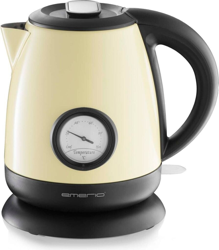 Emerio Inalámbrico Digital-Wasserkocher 1,8L Cristal LED Iluminado 2200W precio