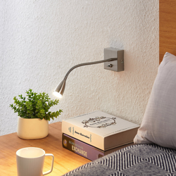 Arcchio Jolka brazo de lectura LED níquel satinado en oferta