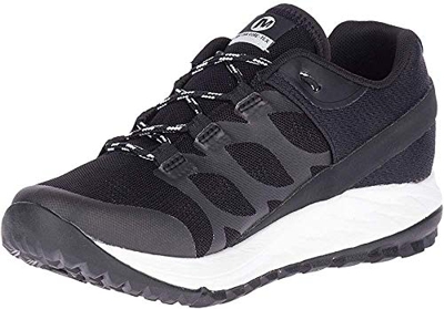 Merrell ANTORA GTX, Zapatillas para Caminar Mujer, Negro (Blanco Negro, 39 EU