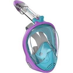G2RISE Máscara de Buceo, Máscara de Snorkel de Cara Completa 180 Vista Panorámica con Montaje de Snorkel Desmontable, Diseño Antiniebla y Plegable par en oferta