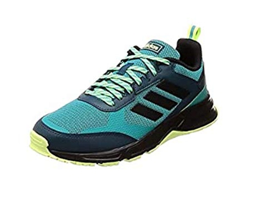 Adidas Rockadia Trail 3.0, Zapatillas Running Hombre, Negro (Core Black/Night Met./Active Red), 42.67 EU