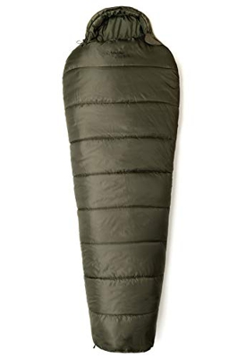 Snugpak SN98700 Hoja Fija, Cuchillo de Caza, al Aire Libre, Camping, Unisex, Verde Oliva, Left Side Zip