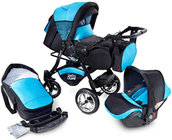 Urbano Cochecito de Bebe 3in1 Combi Carrito SILLA de COCHE by GaGaDumi (U6-Oceanic) precio