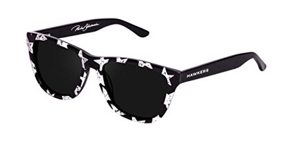HAWKERS - Gafas de sol para hombre y mujer ONE , Negro/Blanco