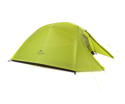 Naturehike Cloud-up Ultraligero 3 Persona Tienda de campaña Impermeable Doble Capa Camping Tienda de campaña (20D Luz Verde) precio