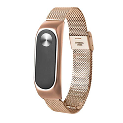 CNBOY Correa de Reloj Correa Pulsera para Mi Band 2 Band Miband 2 Correa Correa de muñeca Compatible para Xiaomi Mi Band 2 (Oro Rosa) en oferta