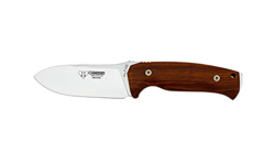 Cuchillo supervivencia Cudeman 298-K, modelo 'FAB' mango de cocobolo, deportivo, hoja 11 cm, funda de cuero incluida, herramienta camping pesca, caza, características