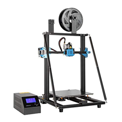 Impresora 3D Creality CR-10 V3 con extrusora directa de titanio, placa base silenciosa, fuente de alimentación Meanwell, sensor de filamento y tamaño  características